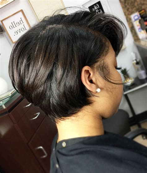 bob hairstyles for short black hair|short black bob hairstyles 2022.